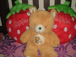 bear friend with STRAWberrys