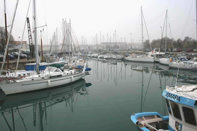 harbour and yachts