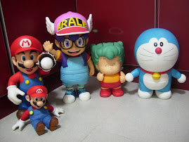 Dr Slump, Mario, Doraemon