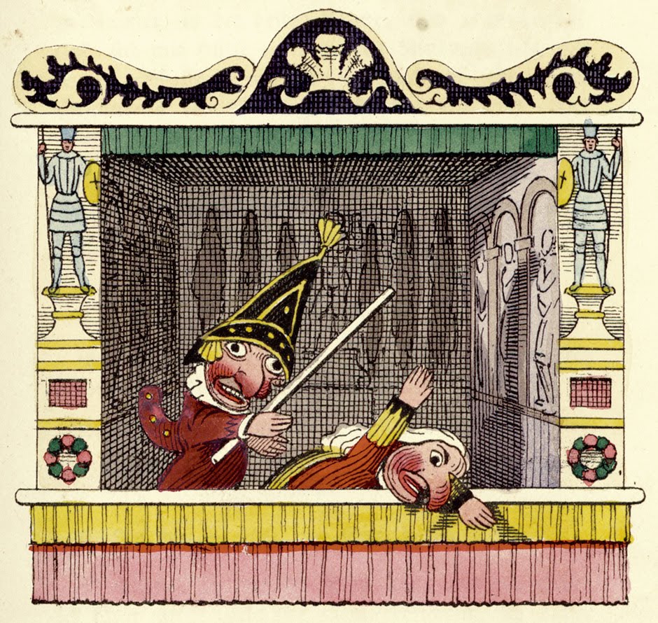 Vintage Ephemera Kasperle theater, 1831