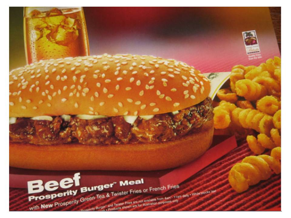 chicken prosperity burger