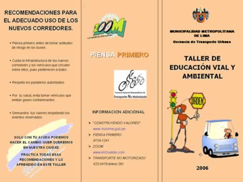 curso para operadores ejemplo de triptico triptico ejemplos