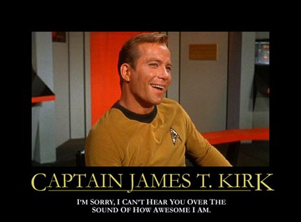 Only Captain Kirk Knows How I Feel