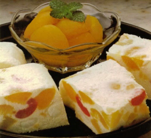 old fashioned frozen fruit salad