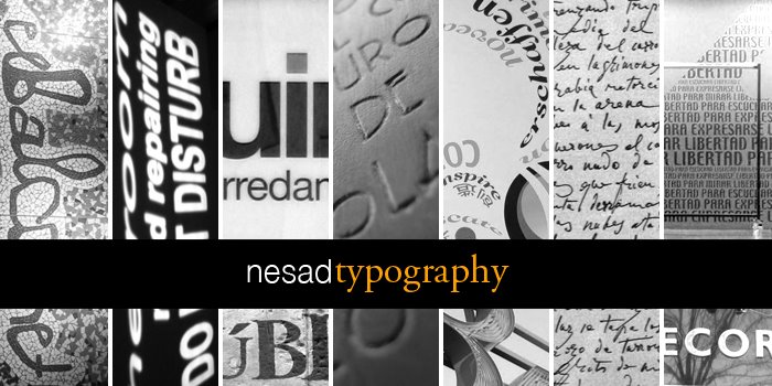 NESAD Typography