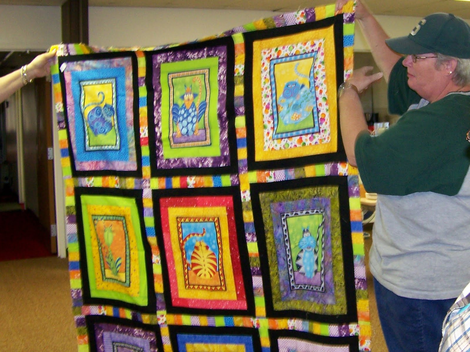 the momoo September Millington Quilt Club Meeting