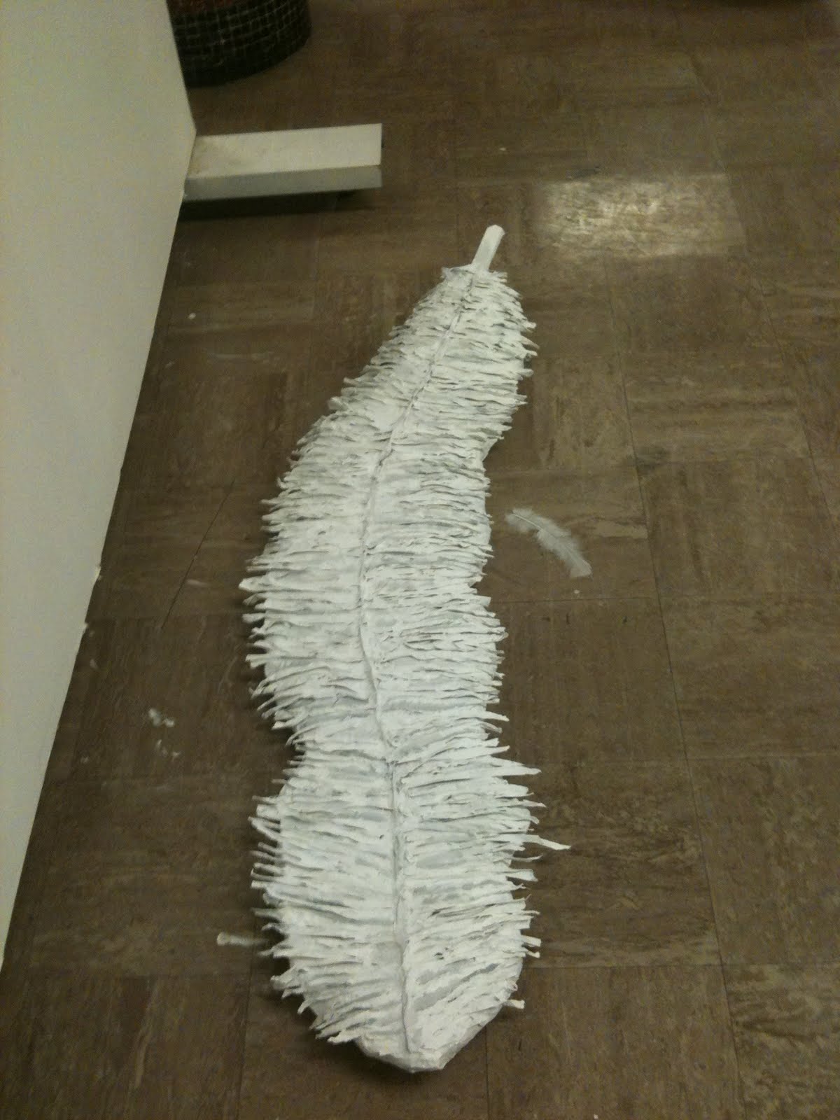 Art 5 Winter 2011 Cristina's Feather Sculpture