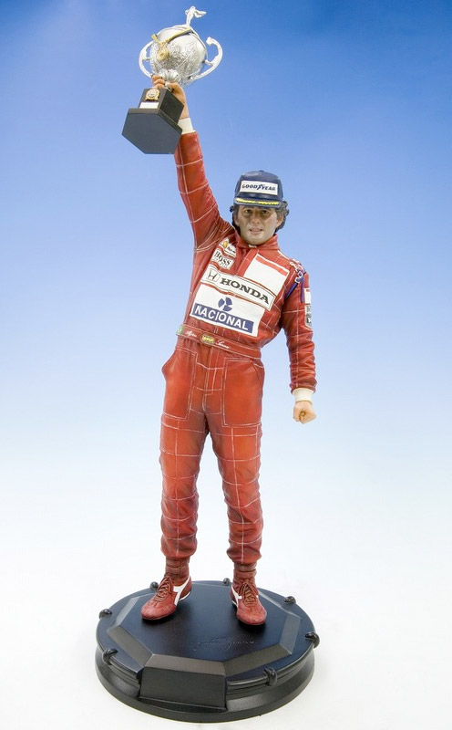 cm de ayrton senna a pose para ...