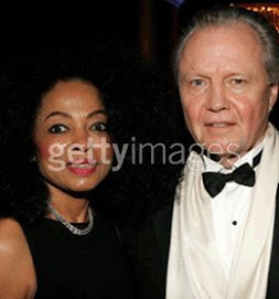 Ms Diana Ross and her new man J. voight..