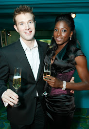 Rutina and Hubby  (Jacob Fishel) celebrate...