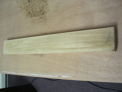 Paulownia neck blank