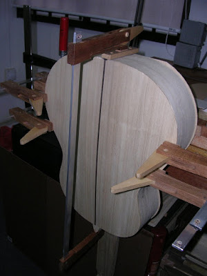 The end graft is actually clamp down with a long cam clamp