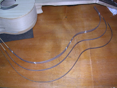 Pre-bending bindings