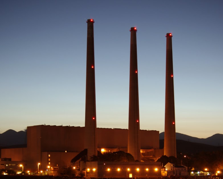 Catalott On The Road Morro Bay Power Plant at Dawn