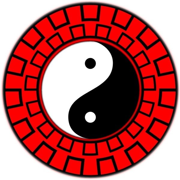 Concentric Numbers Yin Yang 69