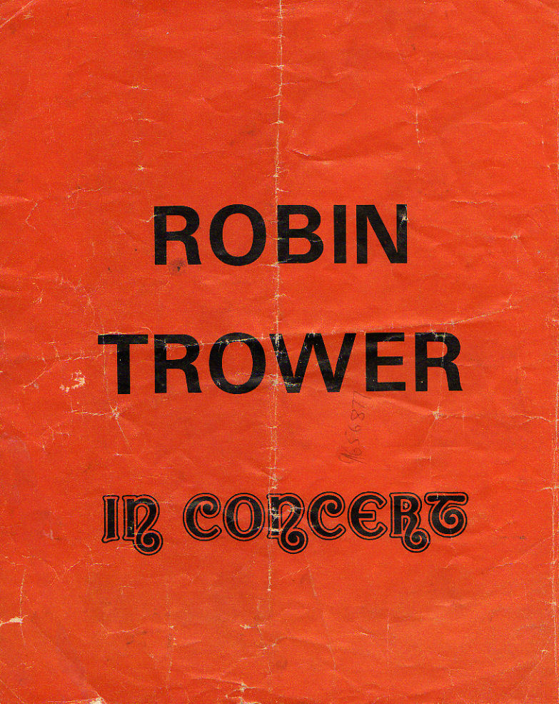 Robin Trower Tour Programme 1976 (pdf)