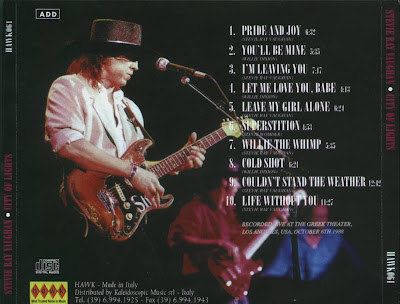 Stevie Ray Vaughan City Of Lights Live In Los Angeles 1988 Stevie Ray Vaughan City Of Lights Live In Los Angeles 1988