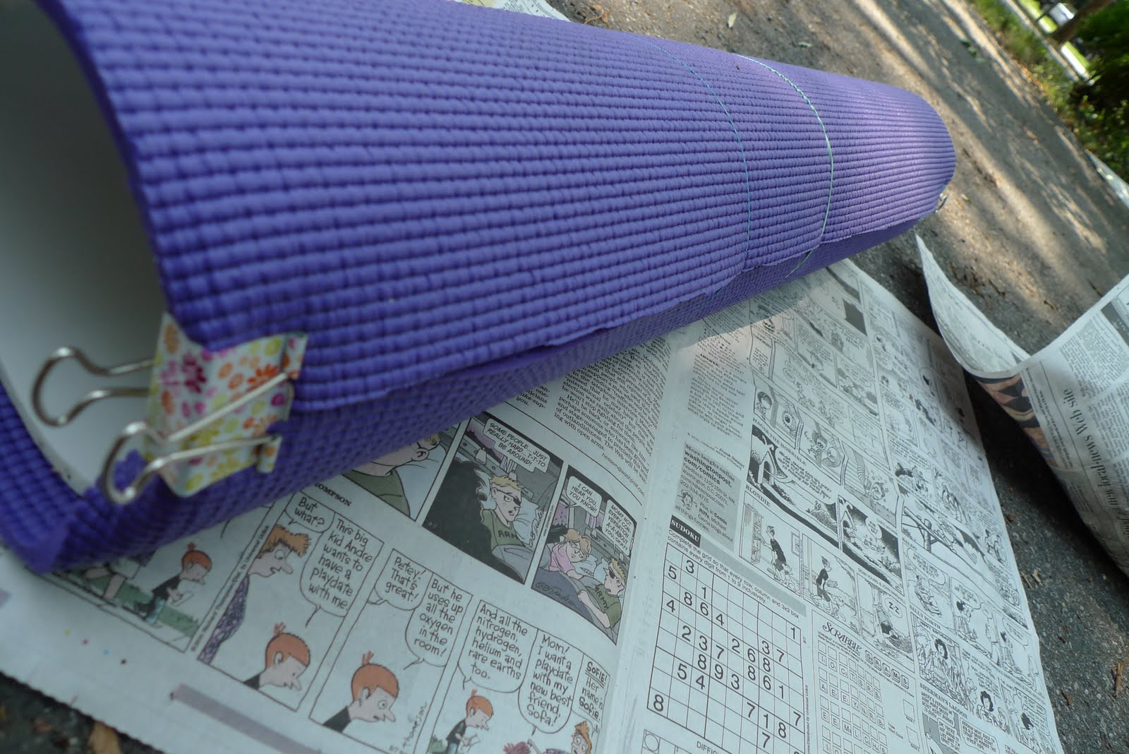 All That Glitters... Make Your Own Foam Roller