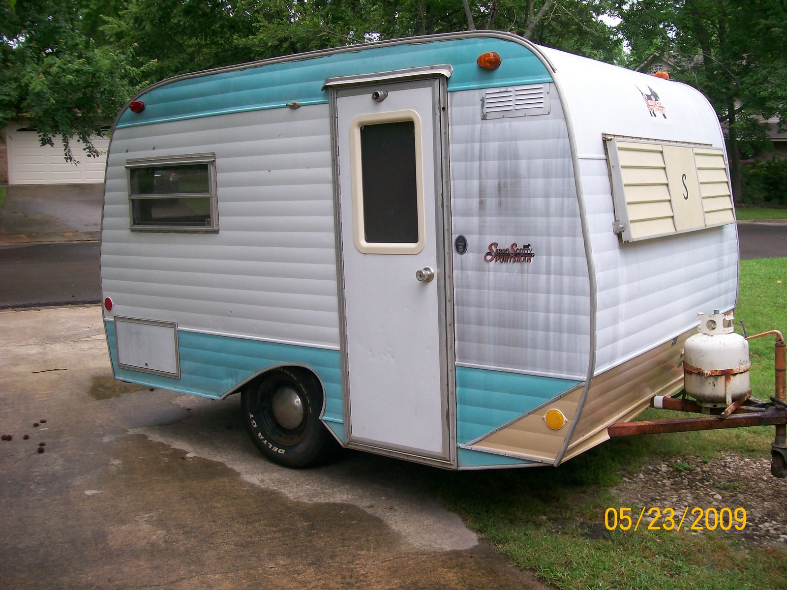 Real wood kitchen cabinets Small Vintage Camper Trailers for Sale