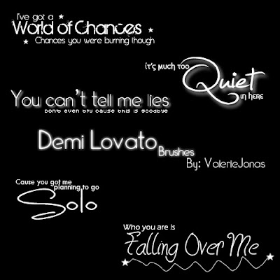 Andy Sixx Demi Lovato on Jonasbrothersfan Brushes De Demi Lovato