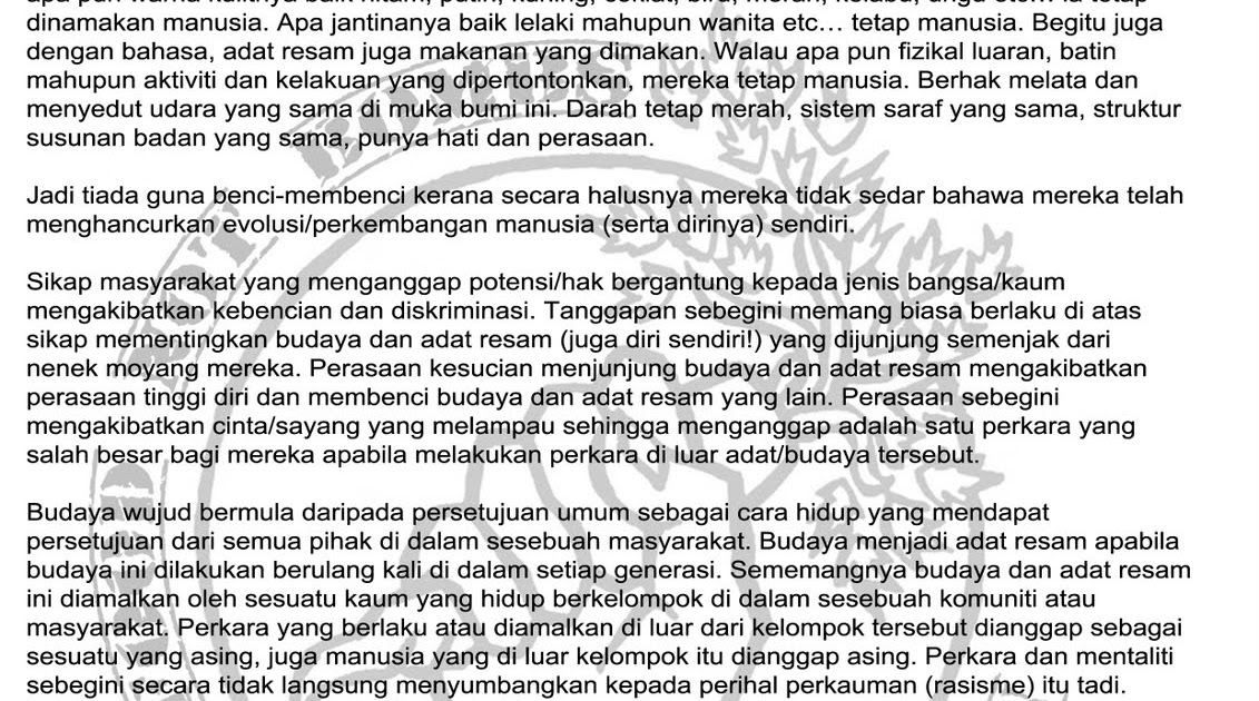 CRYSIS RECORDS: APA ITU PERKAUMAN (RACISM)?