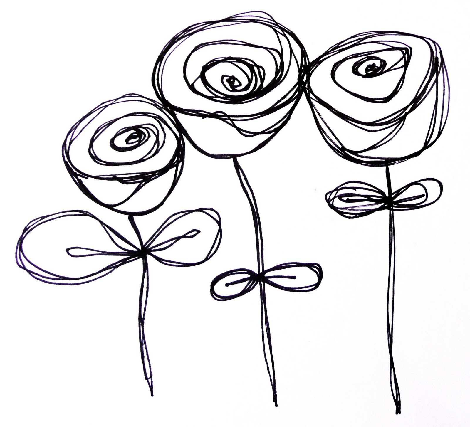 Line Drawing Doodles : Art by erin leigh doodles continued