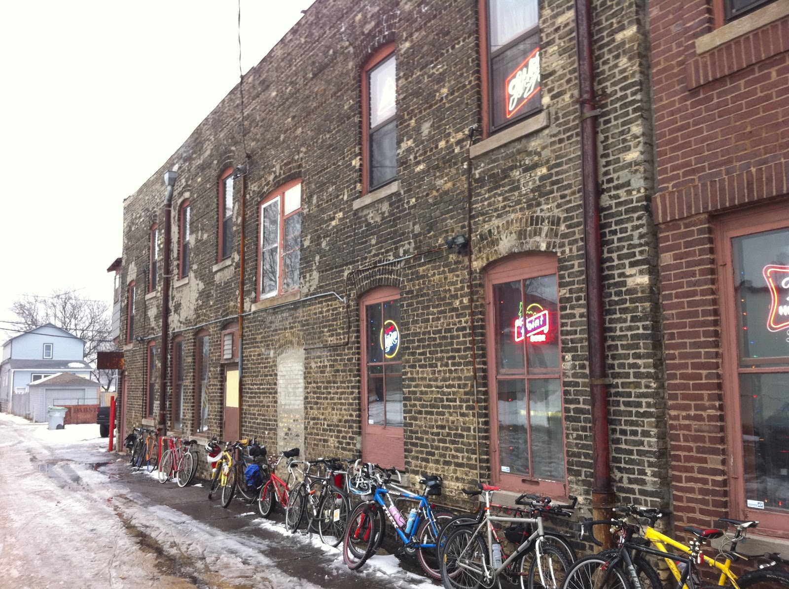 MADISON BIKE BLOG Milwaukee Santa Rampage Bike Ride