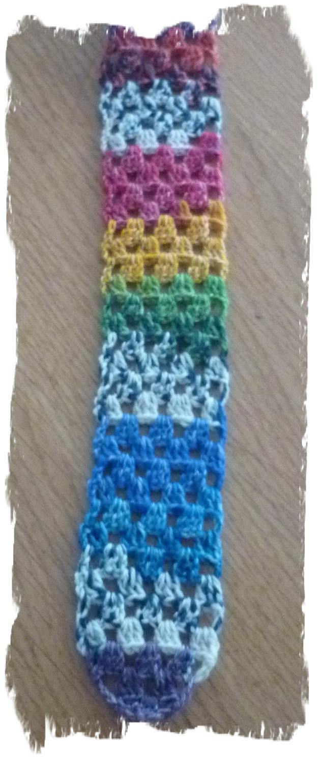 SmoothFox Crochet and Knit: SmoothFoxs Grannys Skinny Scarf - Free ...