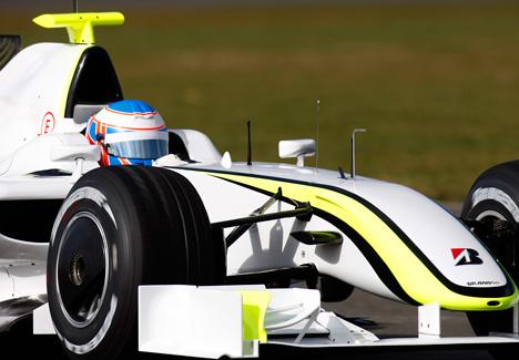 driver seat in F1 car, f1 car engine. driver seat in F1 car,
