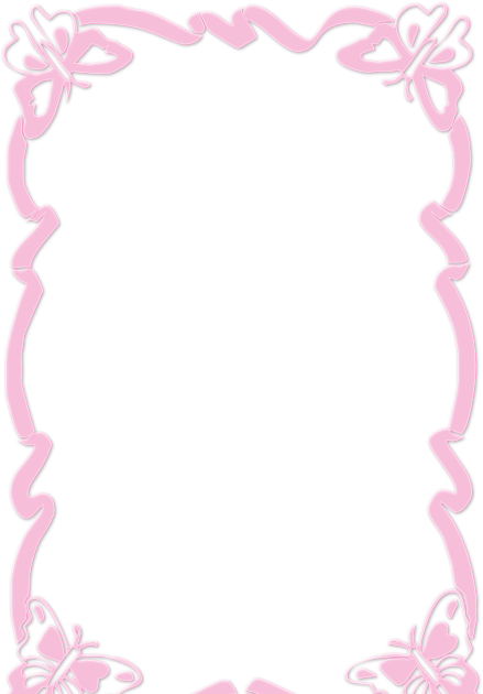 Scrapbook Digital by Goretty Rocha: Frame Transparente Rosa - Png