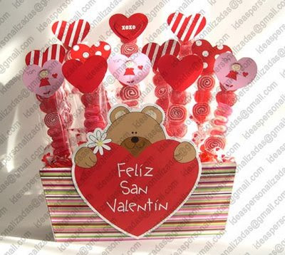 Regalos e ideas personalizadas: amor y amistad Dulceros de amor y amistad