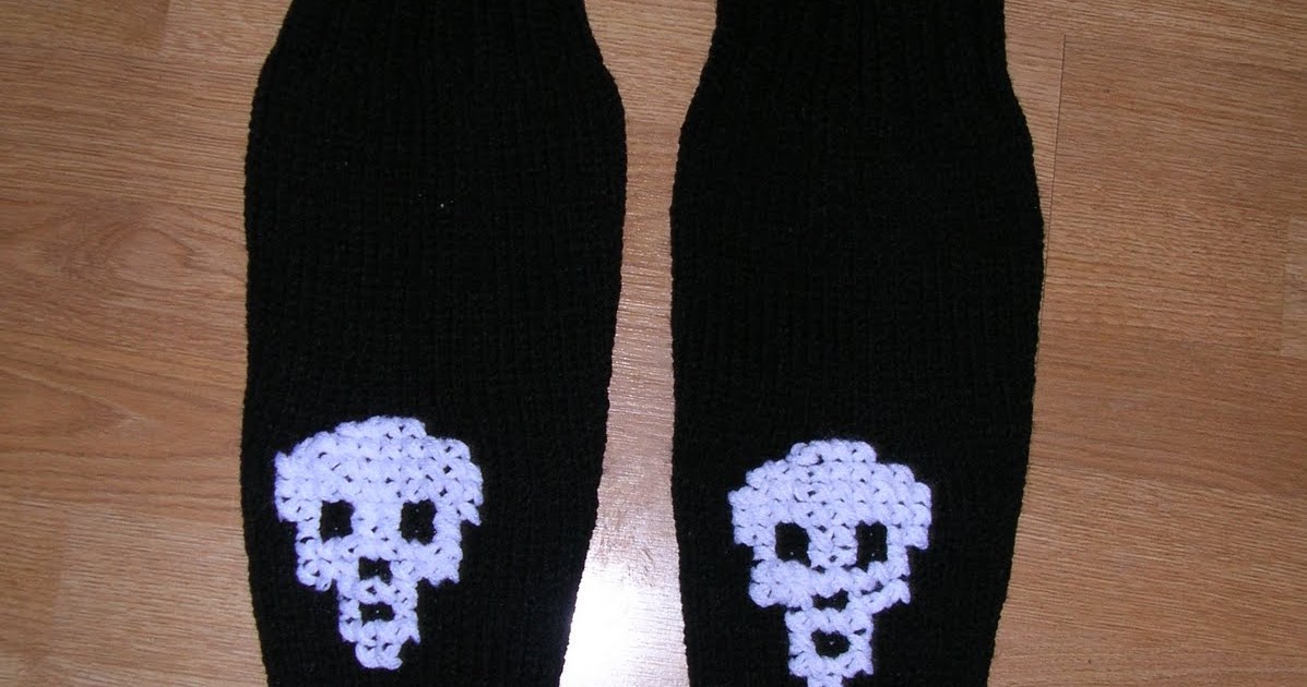 The Pixie House: Hockey Sock Knit Pattern Tutorial