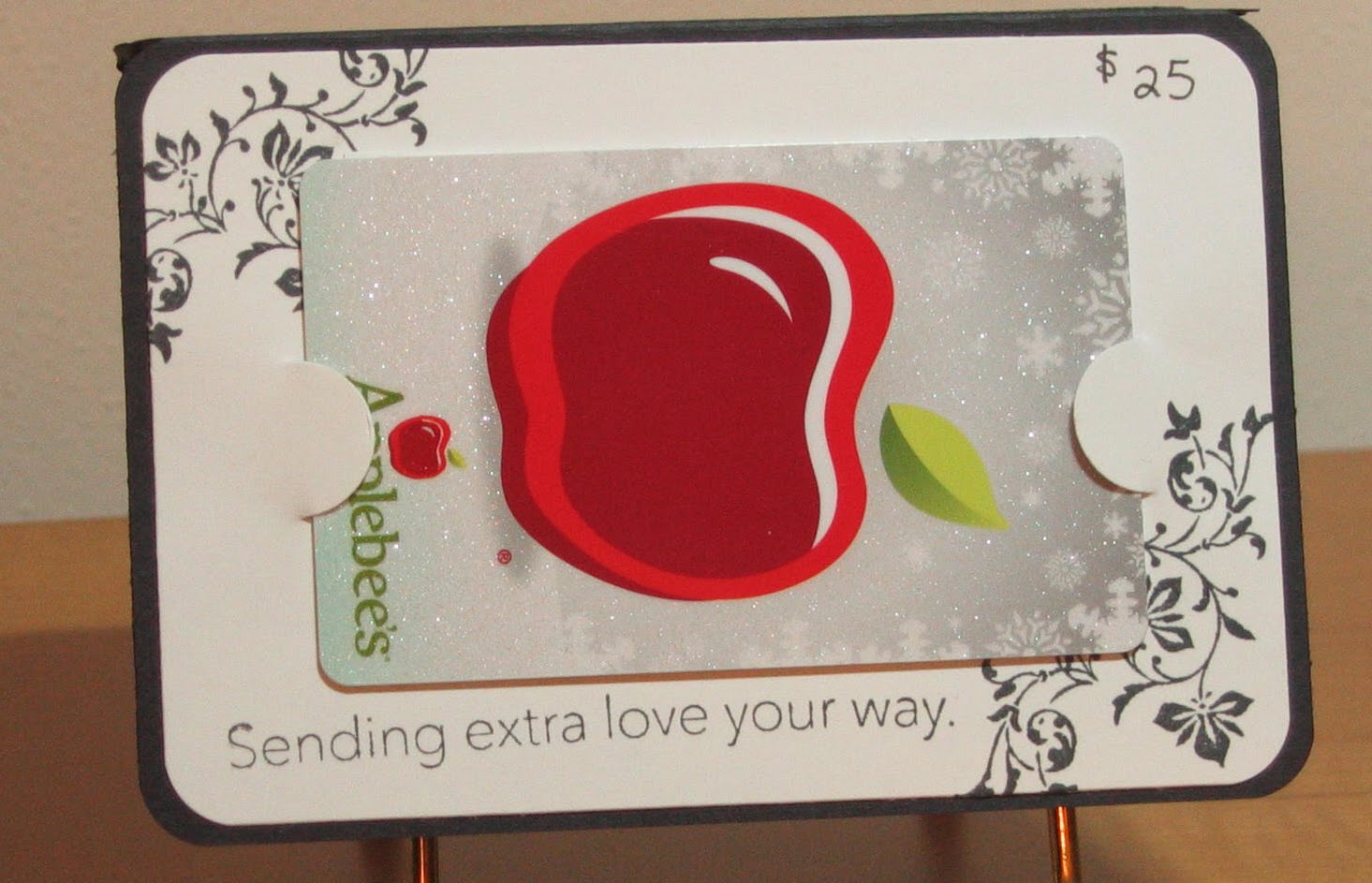 Emily's Expressions Mother's Day Card with matching gift card holder