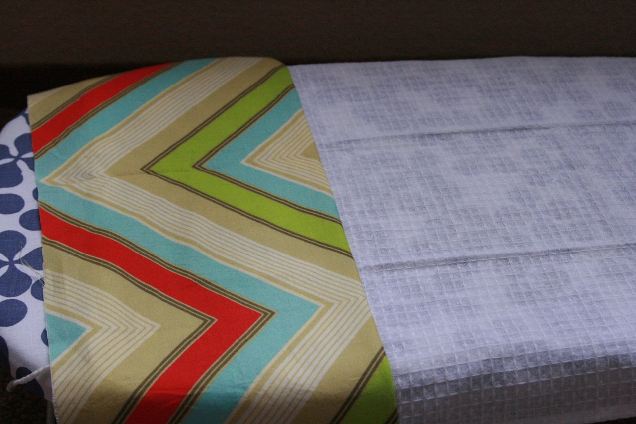 emily sparks decorate some hand towels