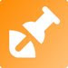 Location pushpin thumbnail illustration