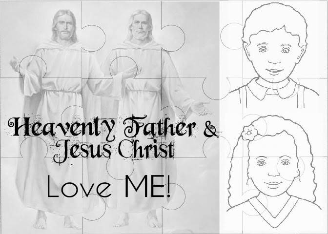 Nurture Mama: FHE: Heavenly Father and Jesus Christ Love Me