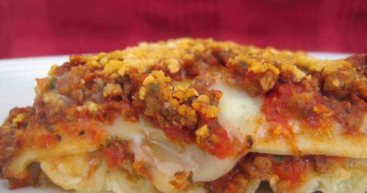 Real Good Recipes The Pioneer Woman's "The Best Lasagna. Ever."