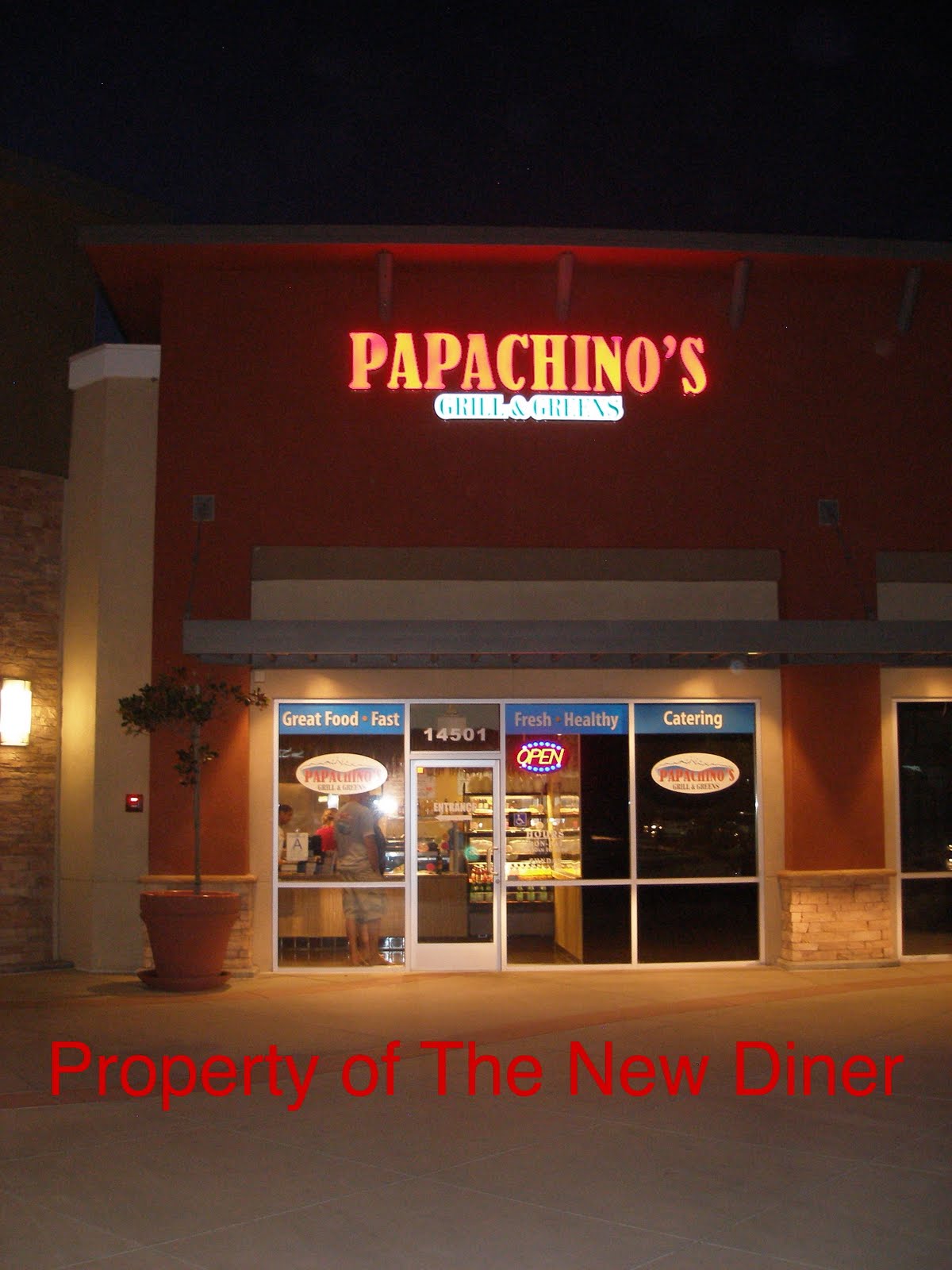 The New Diner Papachino's Grill & Green's