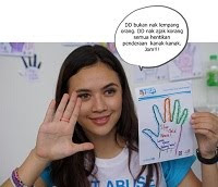 Diana Danielle UNICEF Say No to Child Abuse