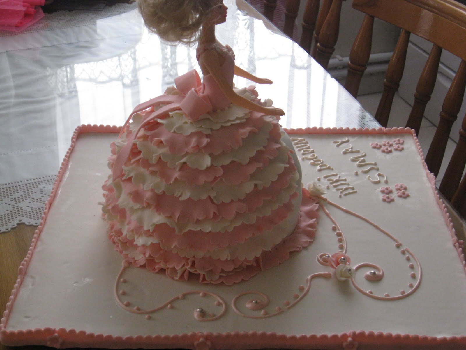 PASTA SEVGİSİ BARBİE BEBEK PASTAM