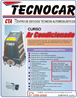 CURSO DE AR CONDICIONADO AUTOMOTIVO - EM CAMPO GRANDE MS CURSO DE AR CONDICIONADO AUTOMOTIVO - EM CAMPO GRANDE MS