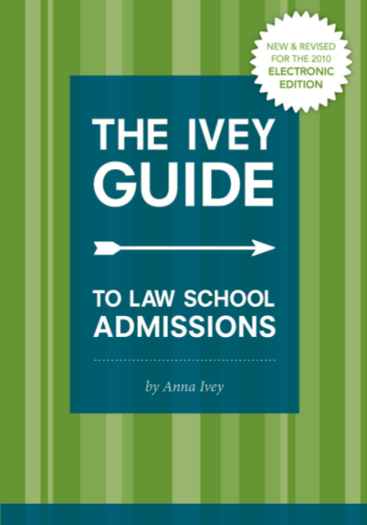 Law school admission essay books