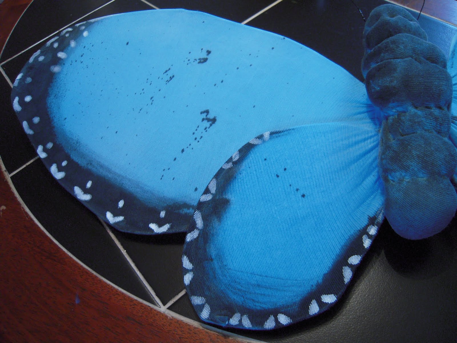 Marvelously Messy Blue Morpho Butterfly Craft