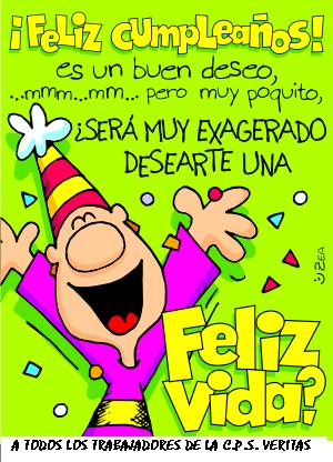 FÉLIZ CUMPLEAÑOS A TODOS