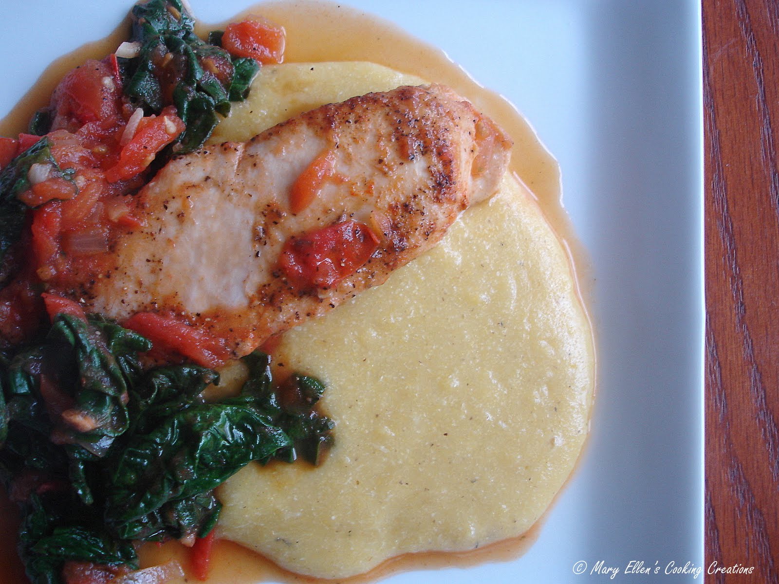 Chicken Polenta