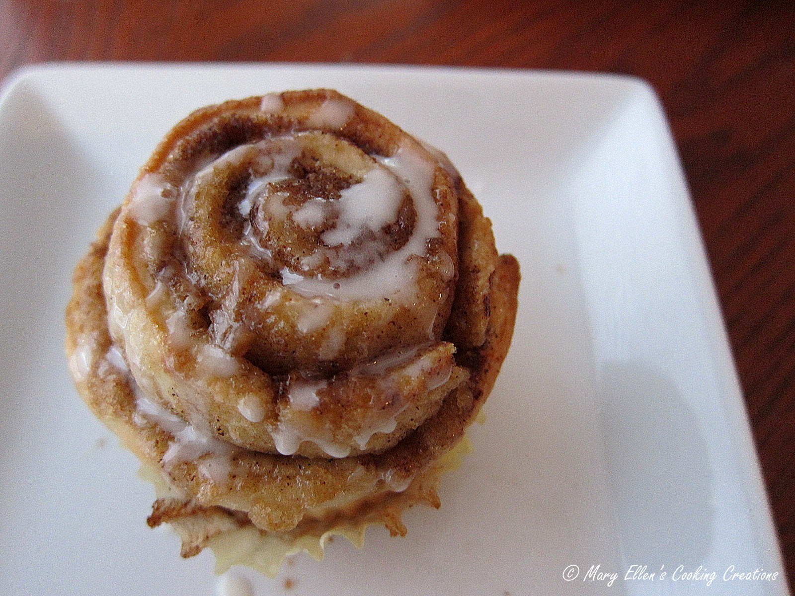 Mary Ellen's Cooking Creations Cinnamon Bun Muffins