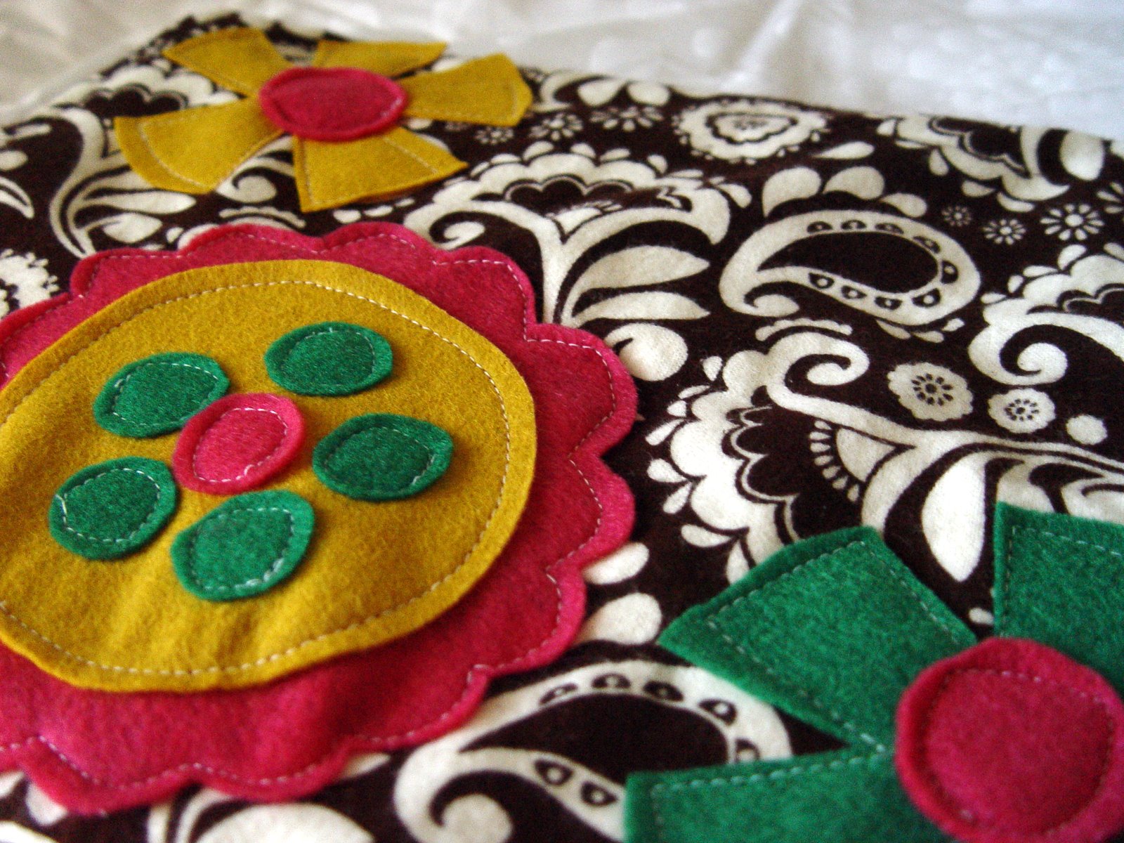 kiki creates a quick way to fix up a blanket