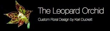 The Leopard Orchid Floral Design