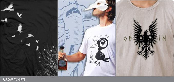 Crow t-shirts