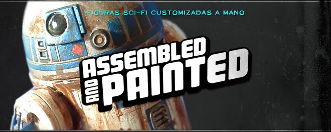Assembled and Painted. Figuras sci-fi customizadas a mano.